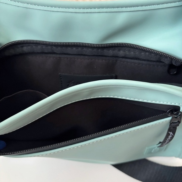 Free People Mini All Seasons Messenger Bag Sea Foam - Picture 8 of 10